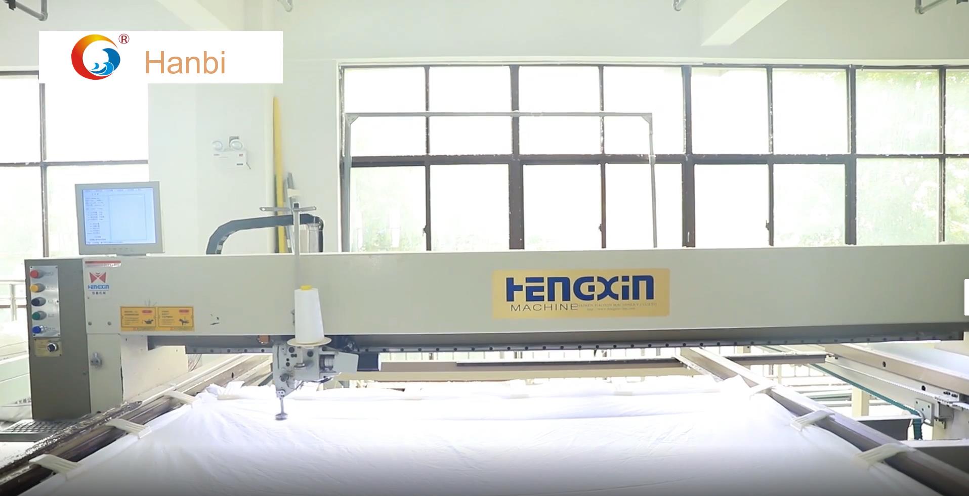 China Hanbi professional quilt cover and down duvet material 100% cotton manufacturers - Hanbi 5