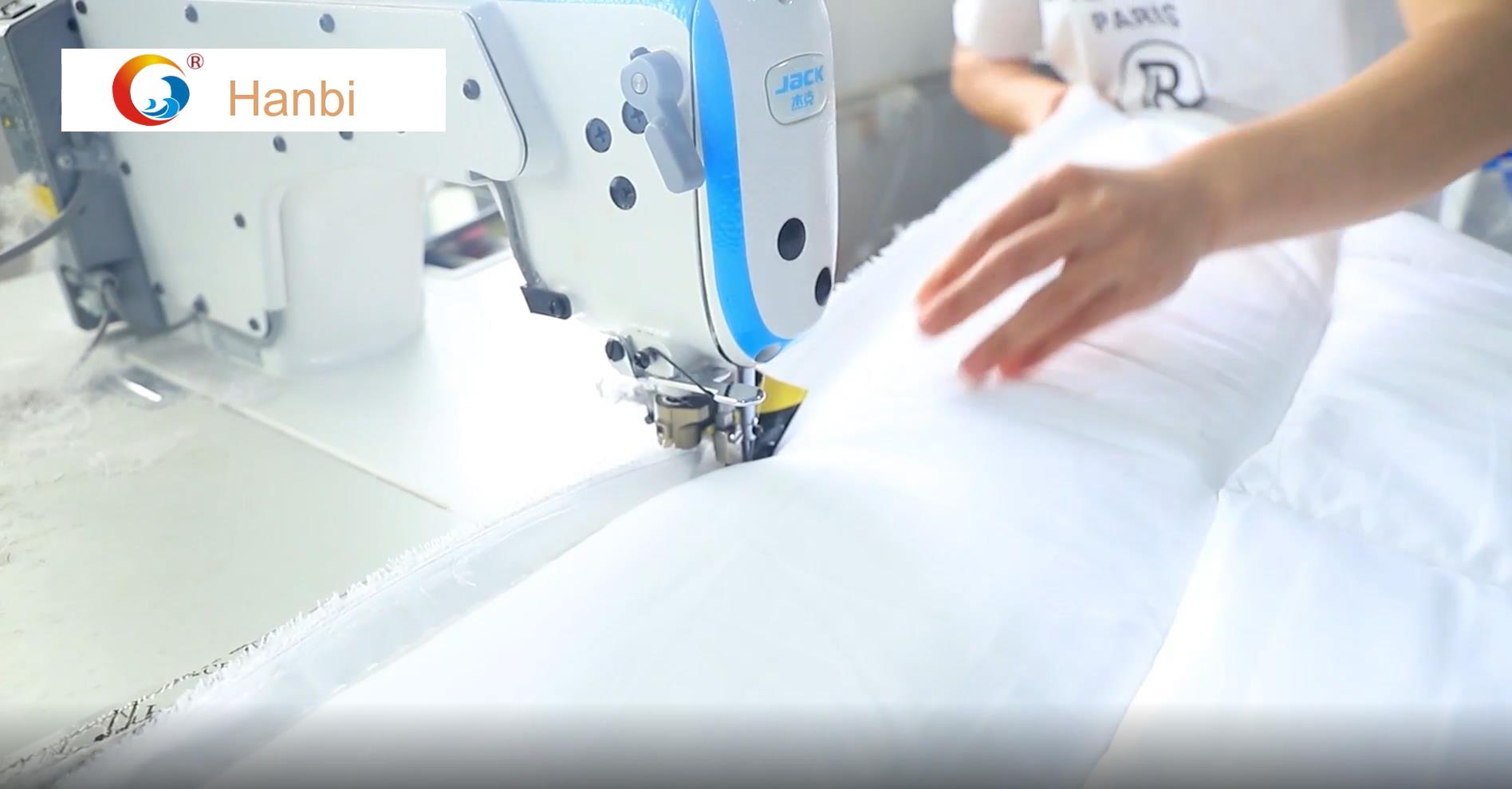 China Hanbi professional quilt cover and down duvet material 100% cotton manufacturers - Hanbi 7