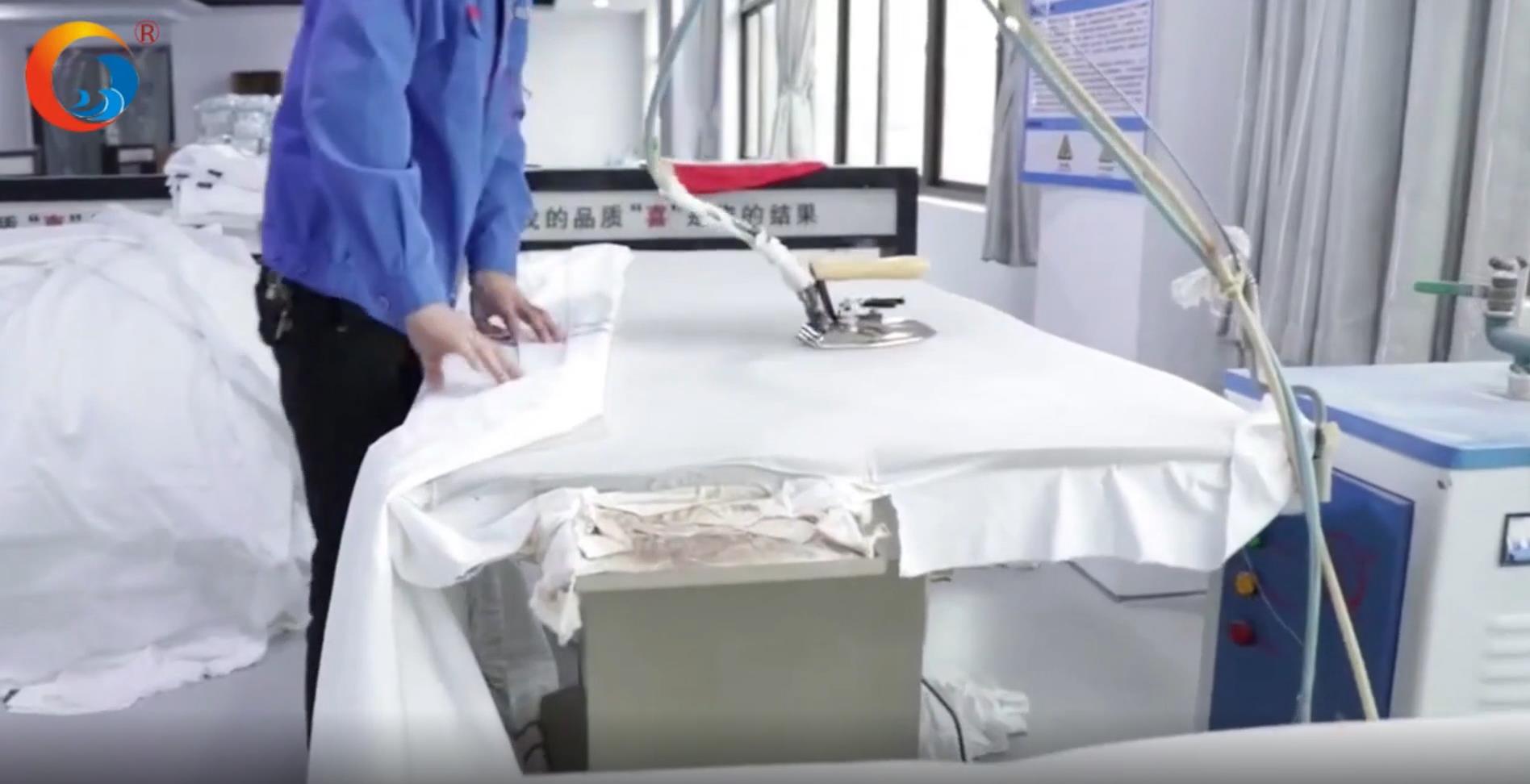 Hanbi Co. factory hotel bedding set productive hotel bedsheet pillowcase and quilt cover 8