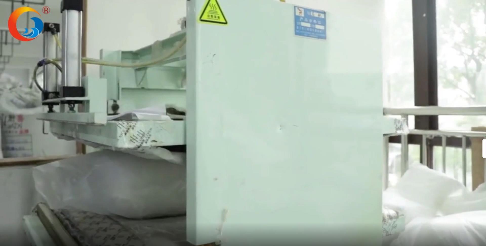 Hanbi internatinal high end hotel cotton pillow production factory Machine vacuum packing 6