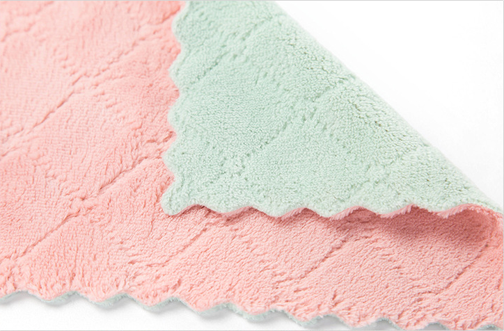 Clean kitchen strong water absorption rag Non-greasy kitchen clean towel 5