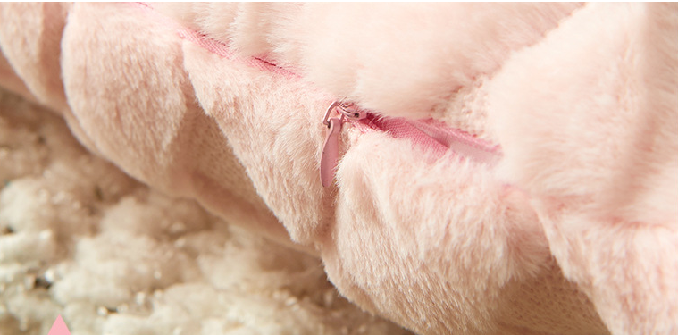 Winter soft fluffy Diamond lattice square and rectangle sofa chair downy throw pillow 6