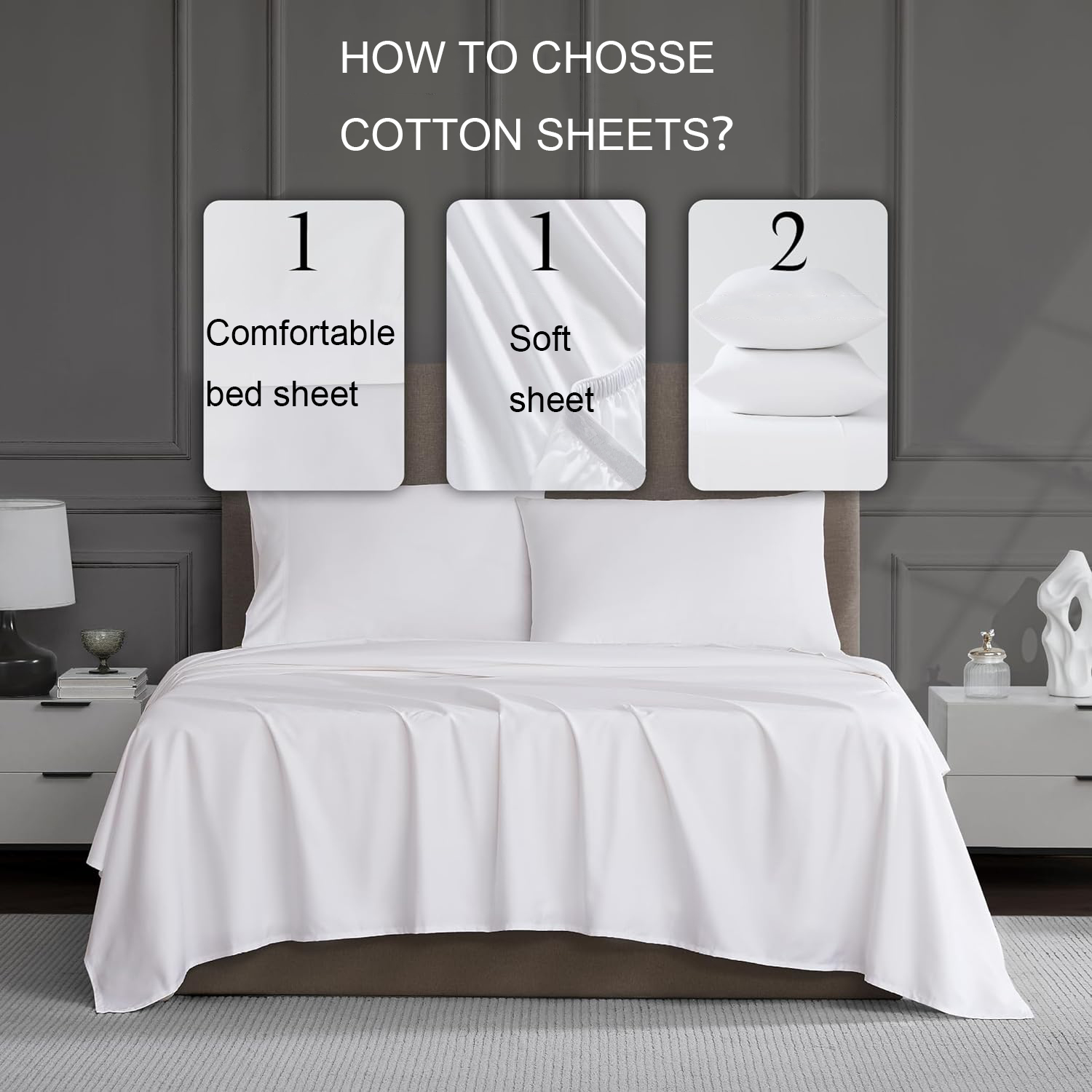 Discover the real reason why hotel linen doesn't wash white! High-quality pure cotton hotel bed products how to see! 1
