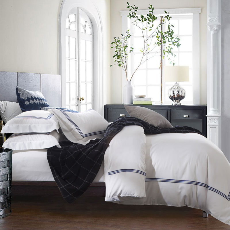 How to choose a four-piece hotel bed set? What material is good? 2