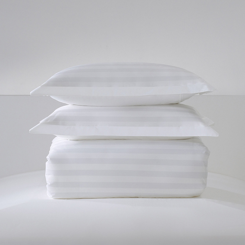 Hotel bedding satin strip fabric or jacquard fabric which is more washable? 3