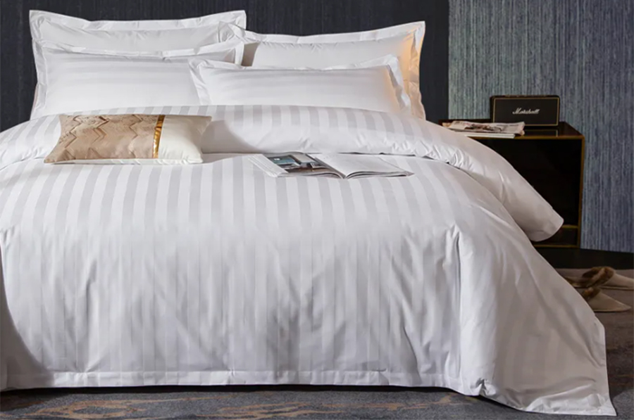 What is The Material of The Bed Sheets Used in The Hotel? 1