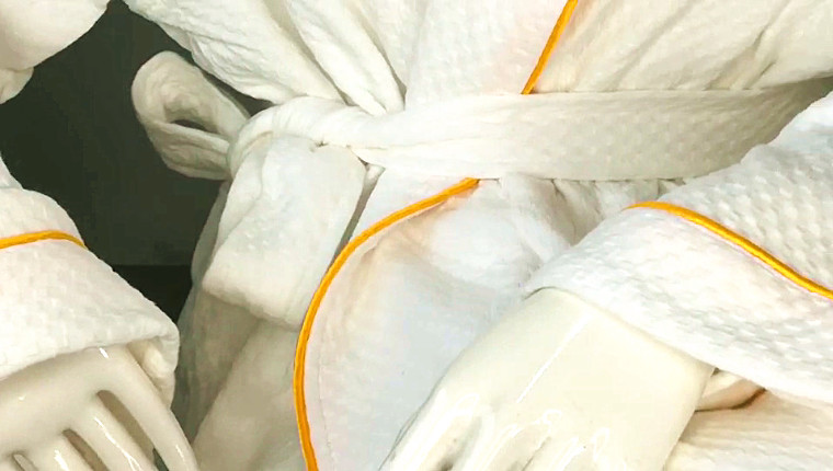 What are the advantages of hotel waffle bathrobe fabric? - Hanbi Textile 3