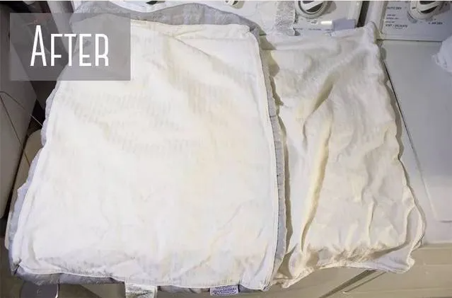 How to remove sweat stains, saliva marks, hair oil and odor on the pillow? 6