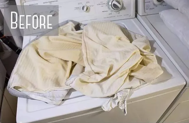 How to remove sweat stains, saliva marks, hair oil and odor on the pillow? 5