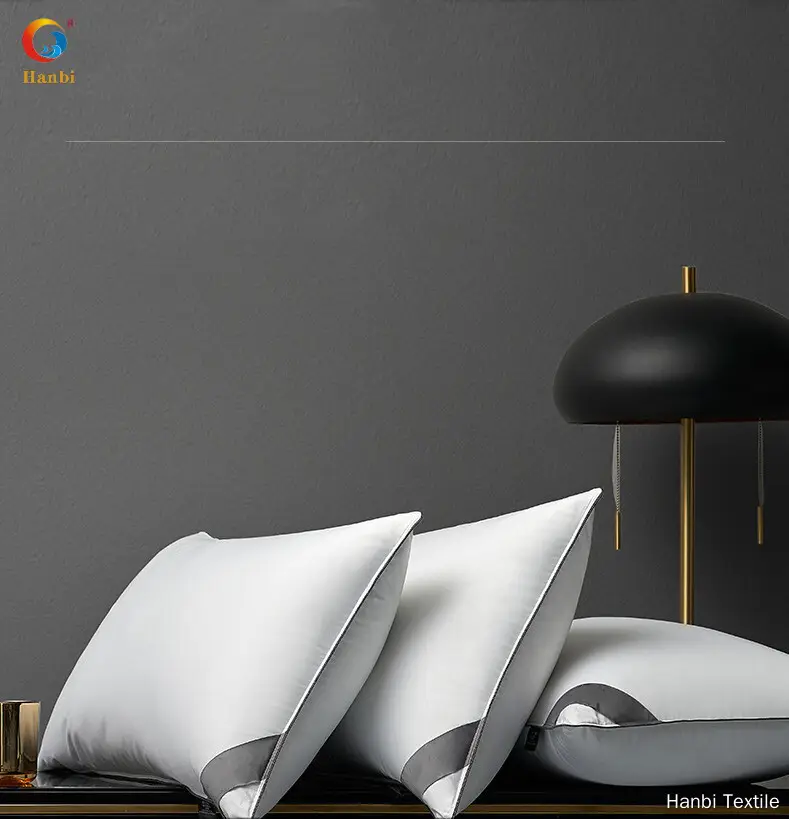 Custom best 5 star hotel pillows directly sale Manufacturer | Hanbi Textile 1