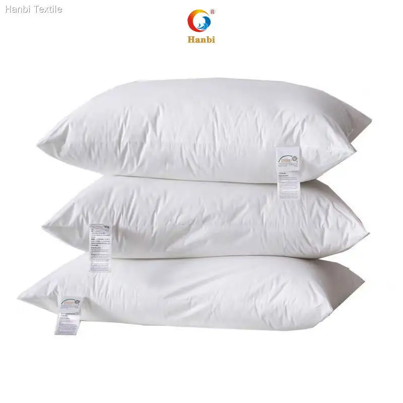 Custom hotel luxury white down pillow series Manufacturer | Hanbi Textile 1