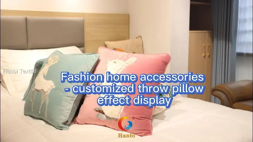Custom square pillow best supplier Manufacturer | Hanbi Textile 1