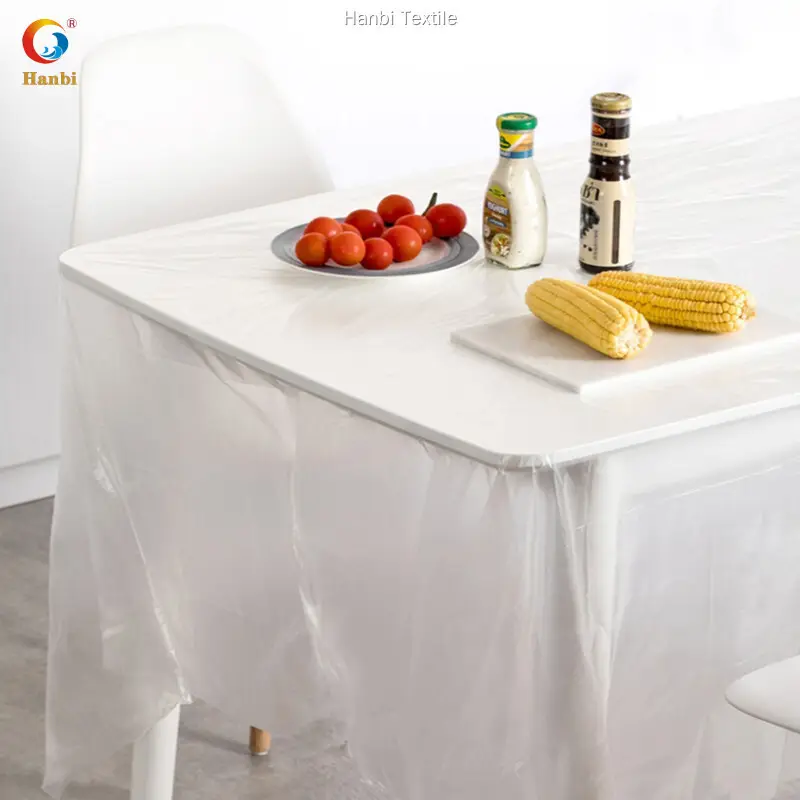 Lightweight white disposable tablecloths series | Hanbi Textile 1