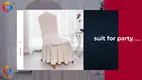 Custom banquet chair cover directly sale Manufacturer | Hanbi Textile 1