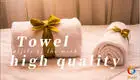 Comfortable hotel luxury reserve bath towels directly sale | Hanbi Textile 1