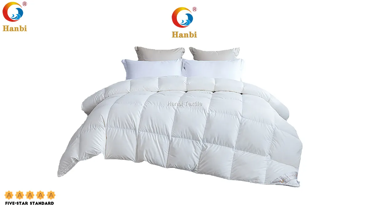 Quality best hotel duvet factory | Hanbi Textile 1