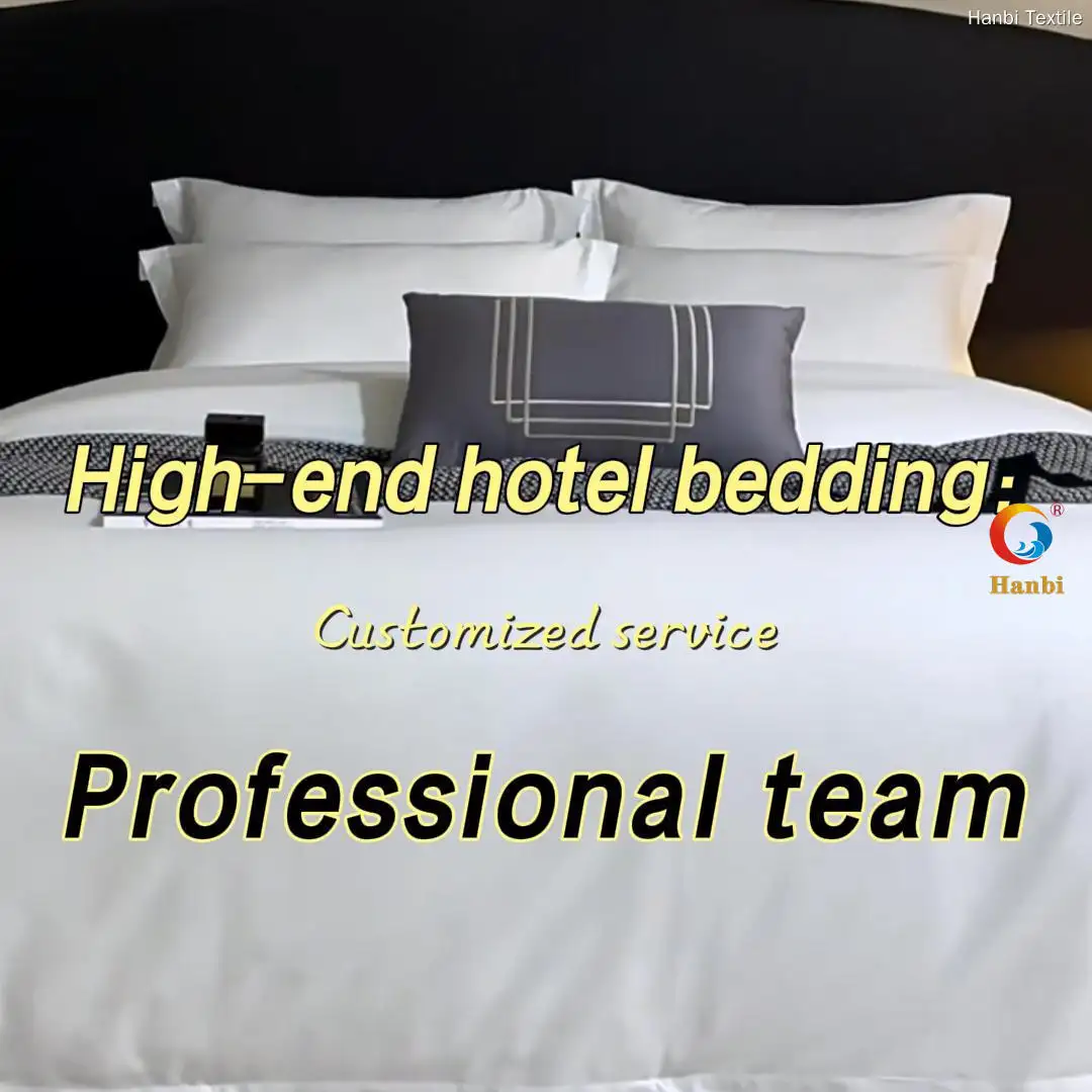 Custom wholesale bed linens for hotels customized Manufacturer | Hanbi Textile 1