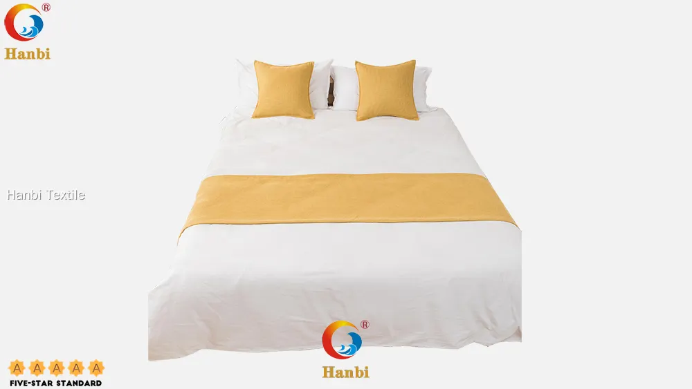 Best Price lime green bed runner supplier | Hanbi Textile 1