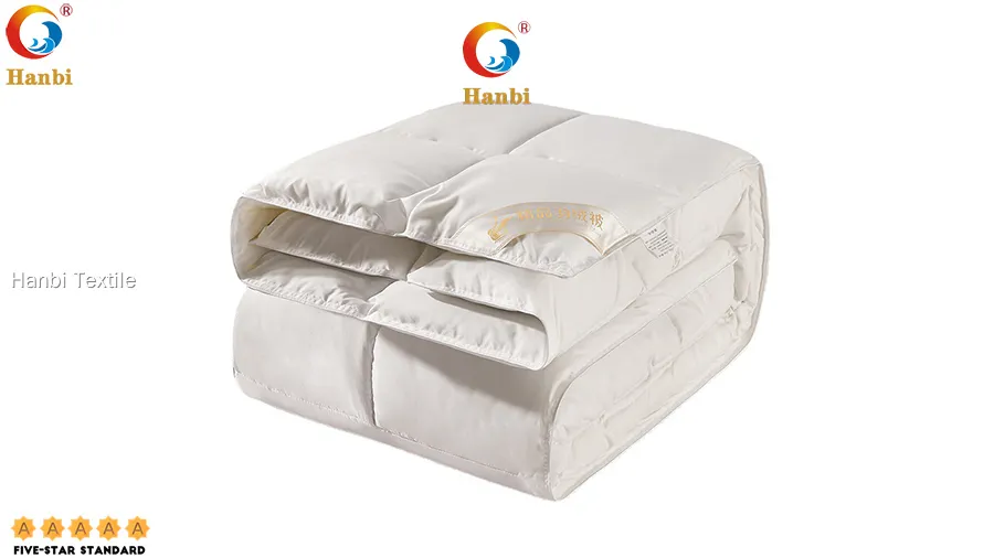 Custom hotel style duvet factory price Manufacturer | Hanbi Textile 1