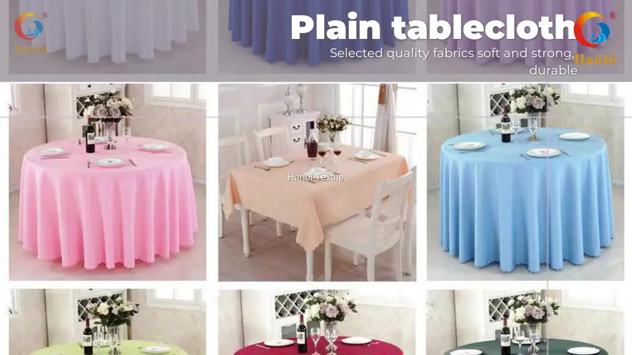 wholesale linen tablecloths at Wholesale Prices | Hanbi Textile 1