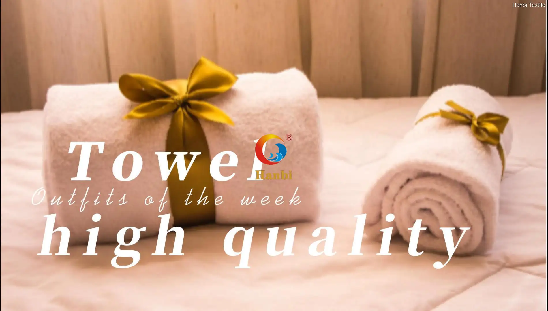 best material white hotel towels wholesale factory | Hanbi Textile 1