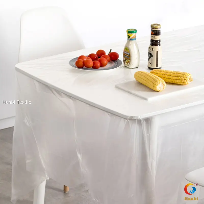 best material rose gold disposable tablecloth supply | Hanbi Textile 1