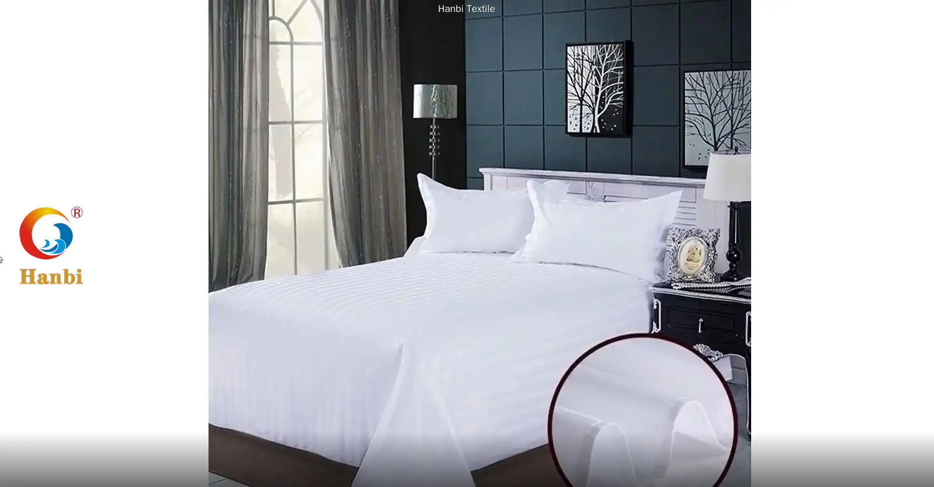 Oem & Odm pure cotton bed sheets with custom services | Hanbi Textile 1