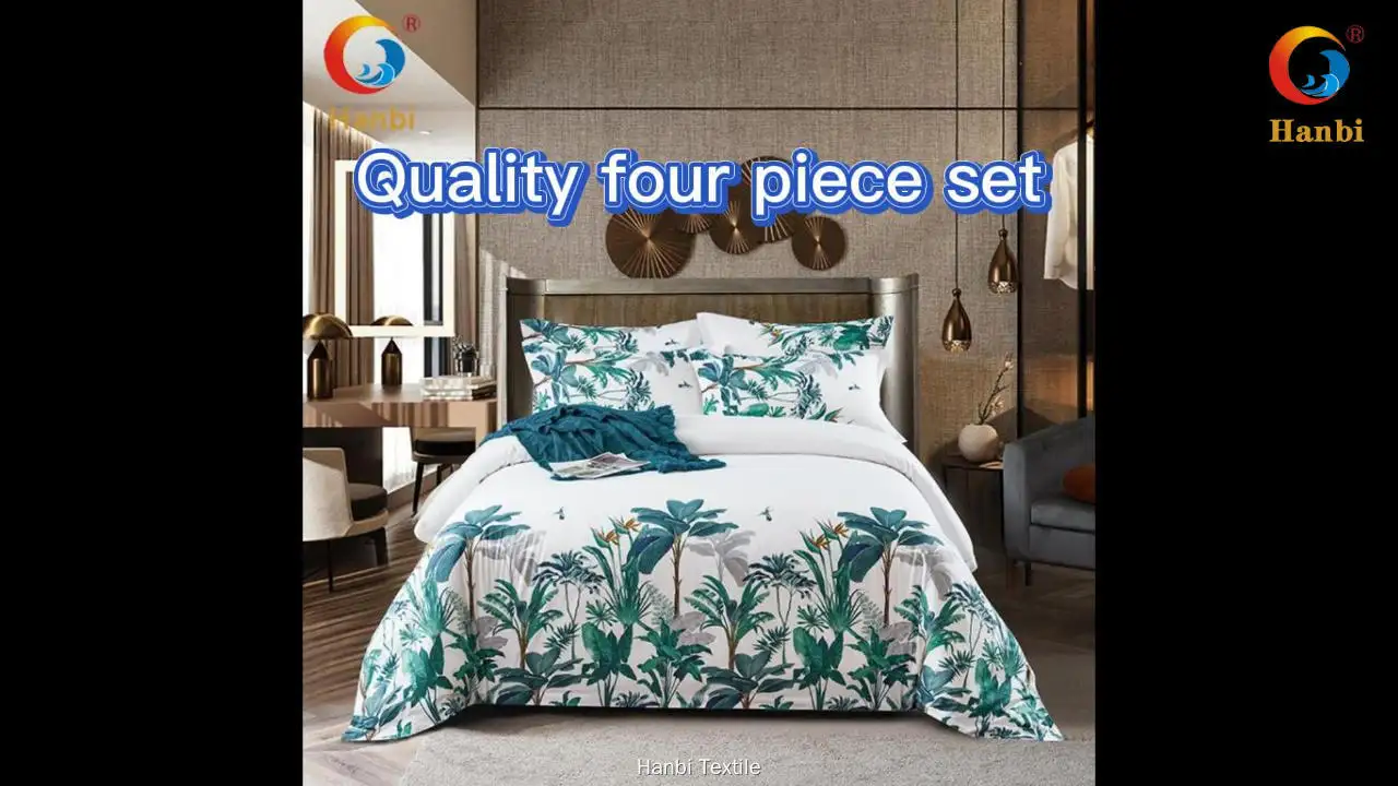 Top hotel queen bedding sets customized | Hanbi Textile 1
