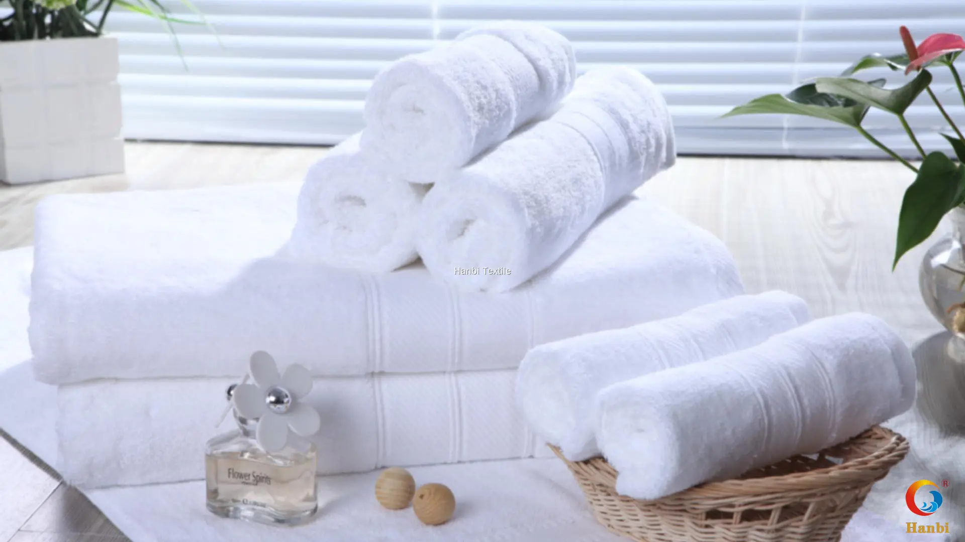 Hanbi Textile | Oem & Odm white towels factory direct supply 1