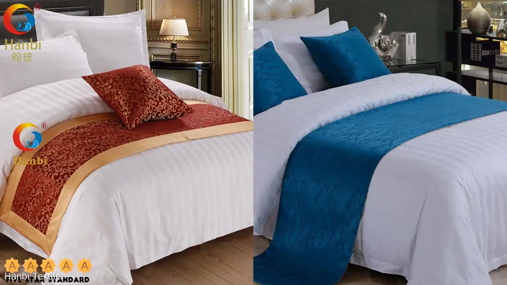 Wholesale diamante bed runner best supplier | Hanbi Textile 1