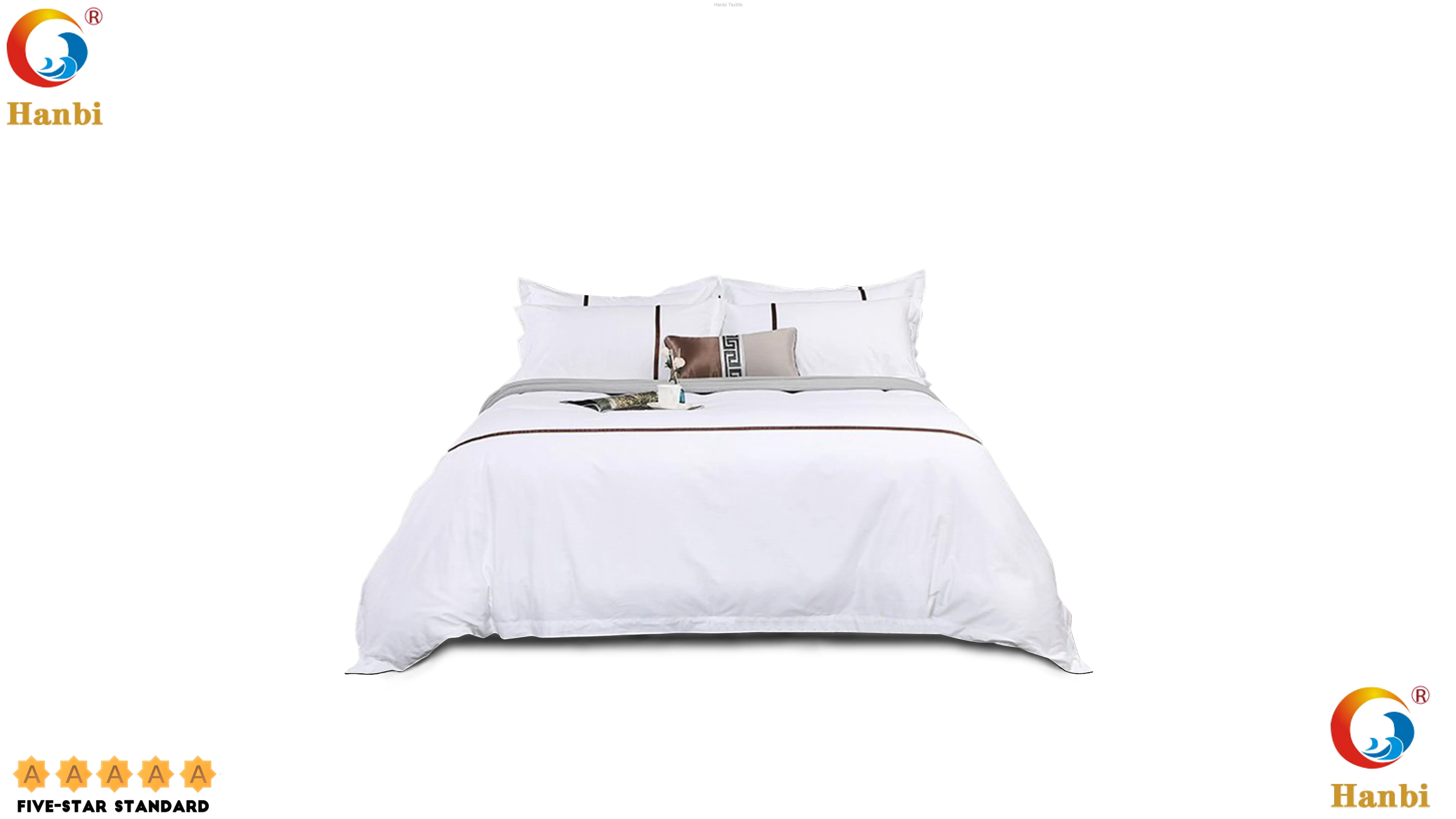 Custom hotel style sheets free design Manufacturer | Hanbi Textile 1