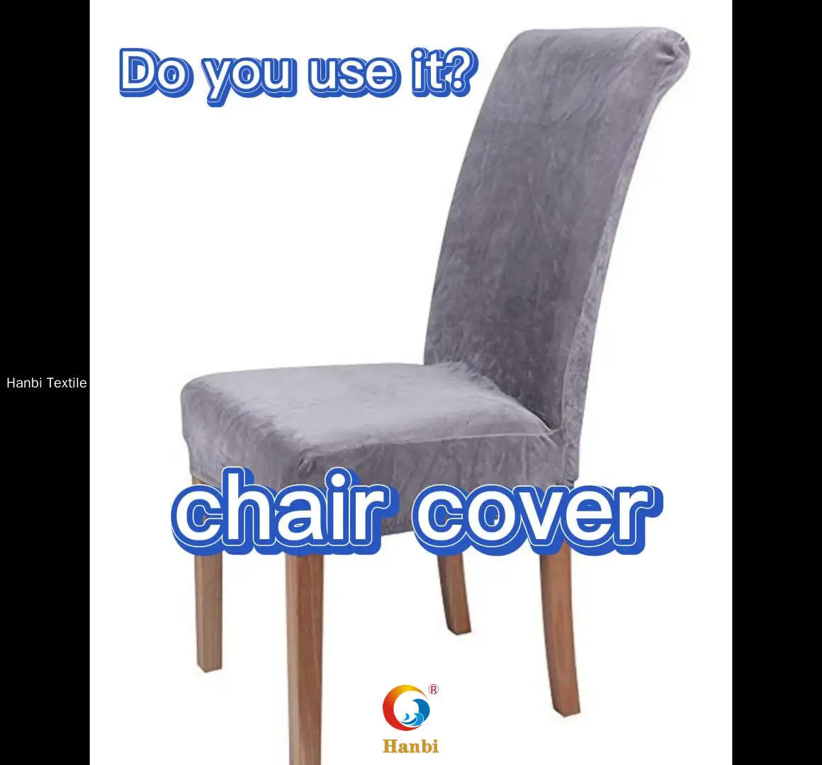 Newest ivory chair covers best supplier | Hanbi Textile 1