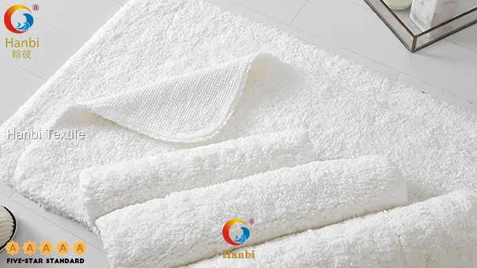Comfortable hotel style bath mat towel company | Hanbi Textile 1