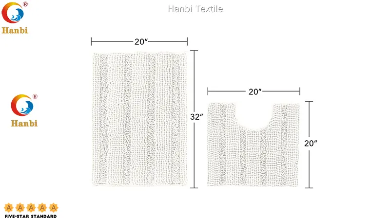 Custom hotel bath mats wholesale customized Manufacturer | Hanbi Textile 1