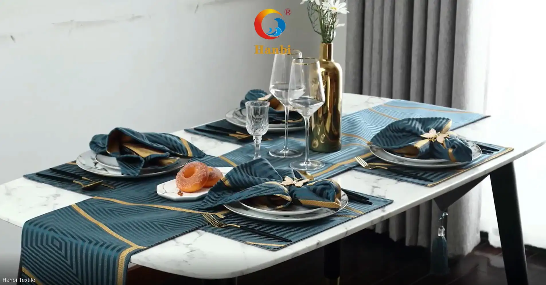 Hanbi Textile | Best Price wholesale linen tablecloths best supplier 1
