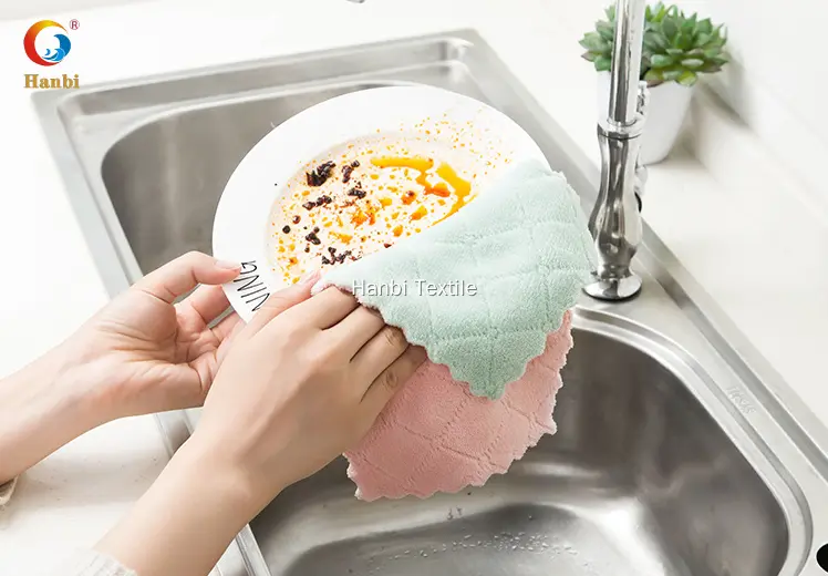 Hanbi Textile | Hot Sale kitchen washcloths company 1
