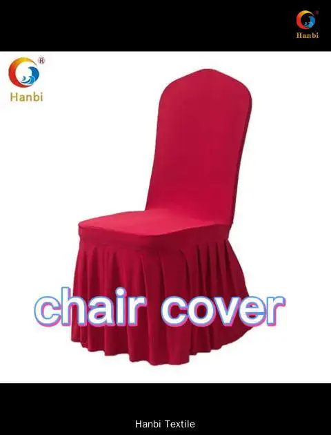Hanbi Textile | Newest yellow spandex chair covers company 1