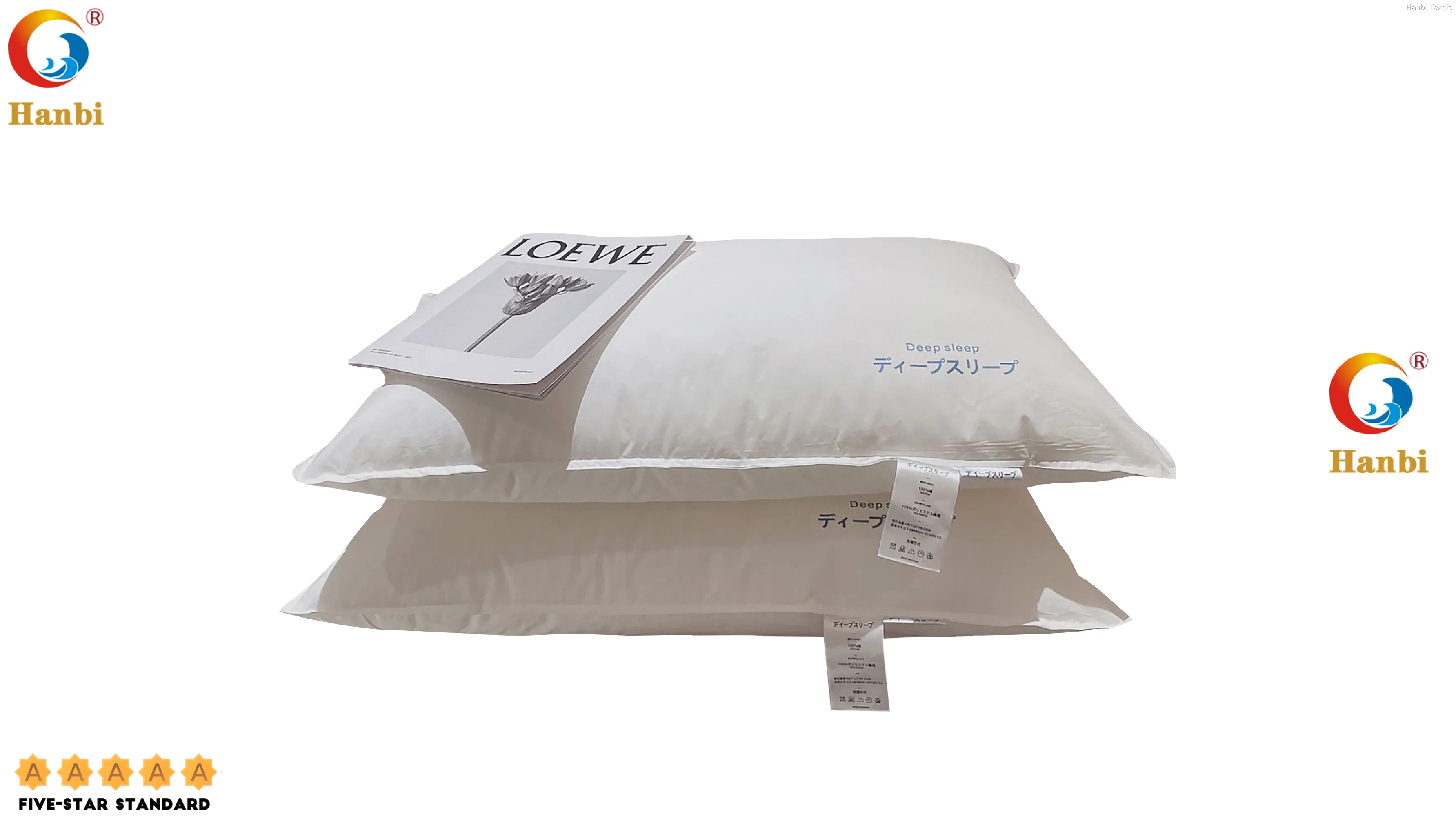 Bespoke best hotel pillows highly rated | Hanbi Textile 1