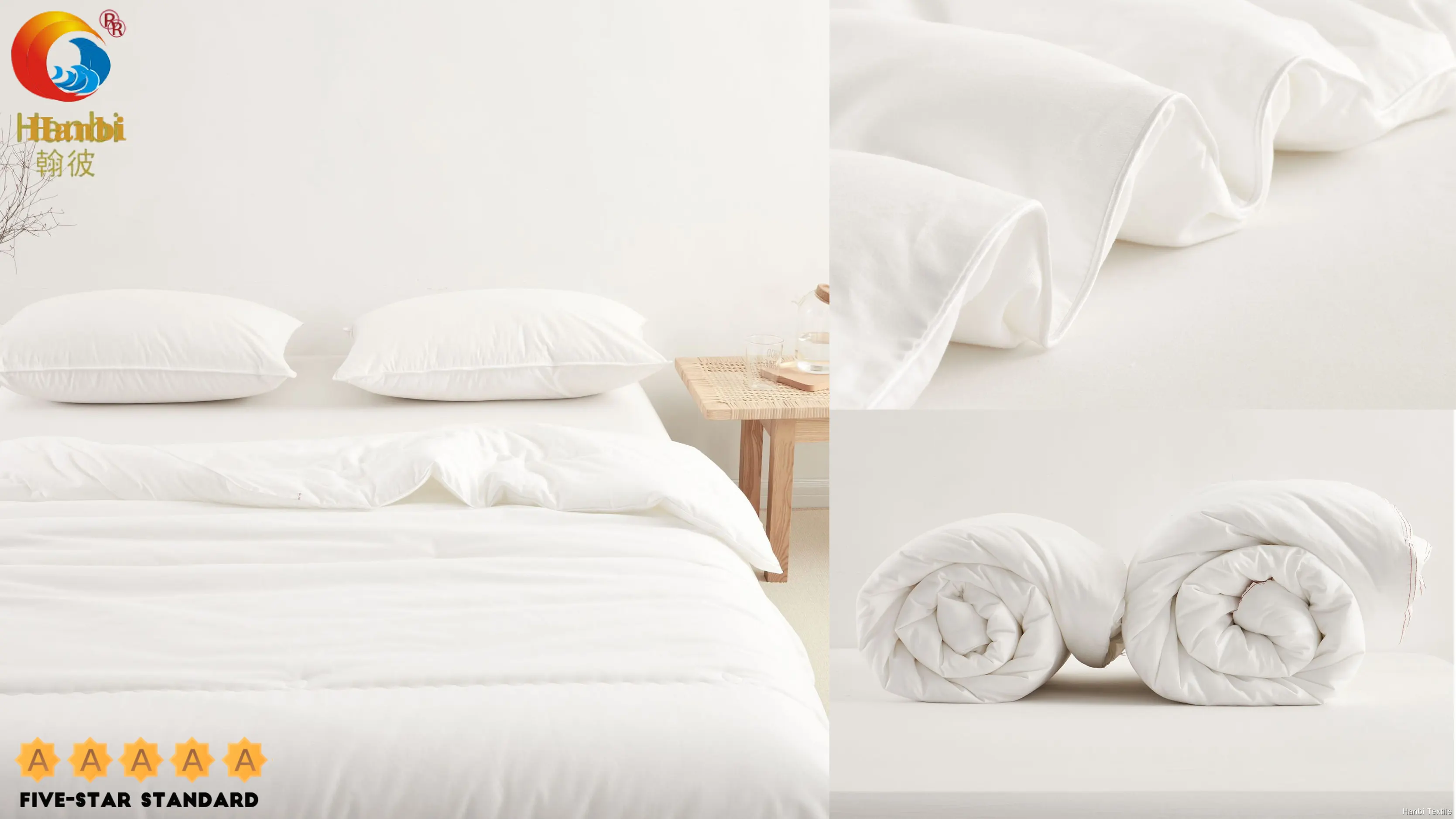 Hanbi Textile | Bespoke hotel luxe quilt order now 1