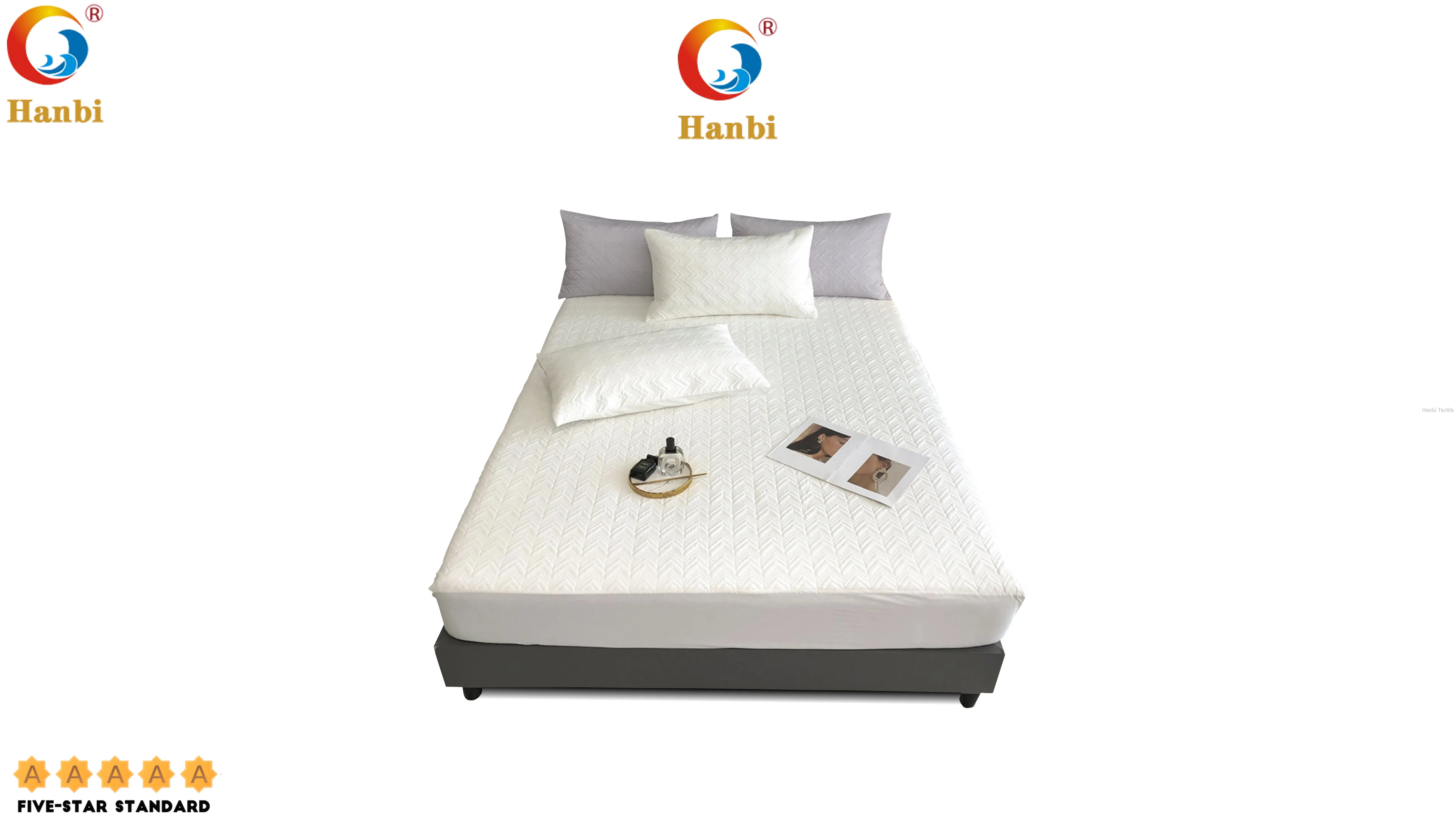 Custom hotel collection mattress protector supplier Manufacturer | Hanbi Textile 1