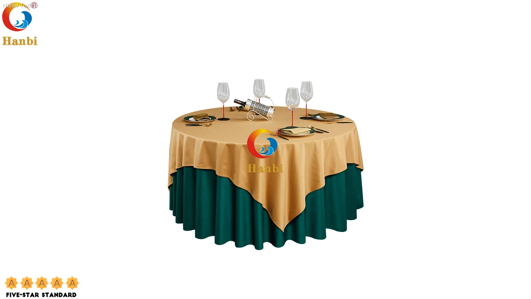 Oem & Odm white cotton tablecloth company | Hanbi Textile 1