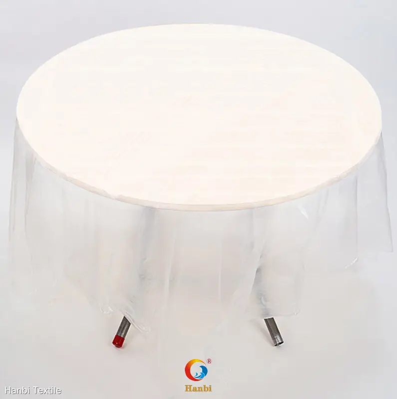 Hanbi Textile | Customized rose gold disposable tablecloth with custom services 1