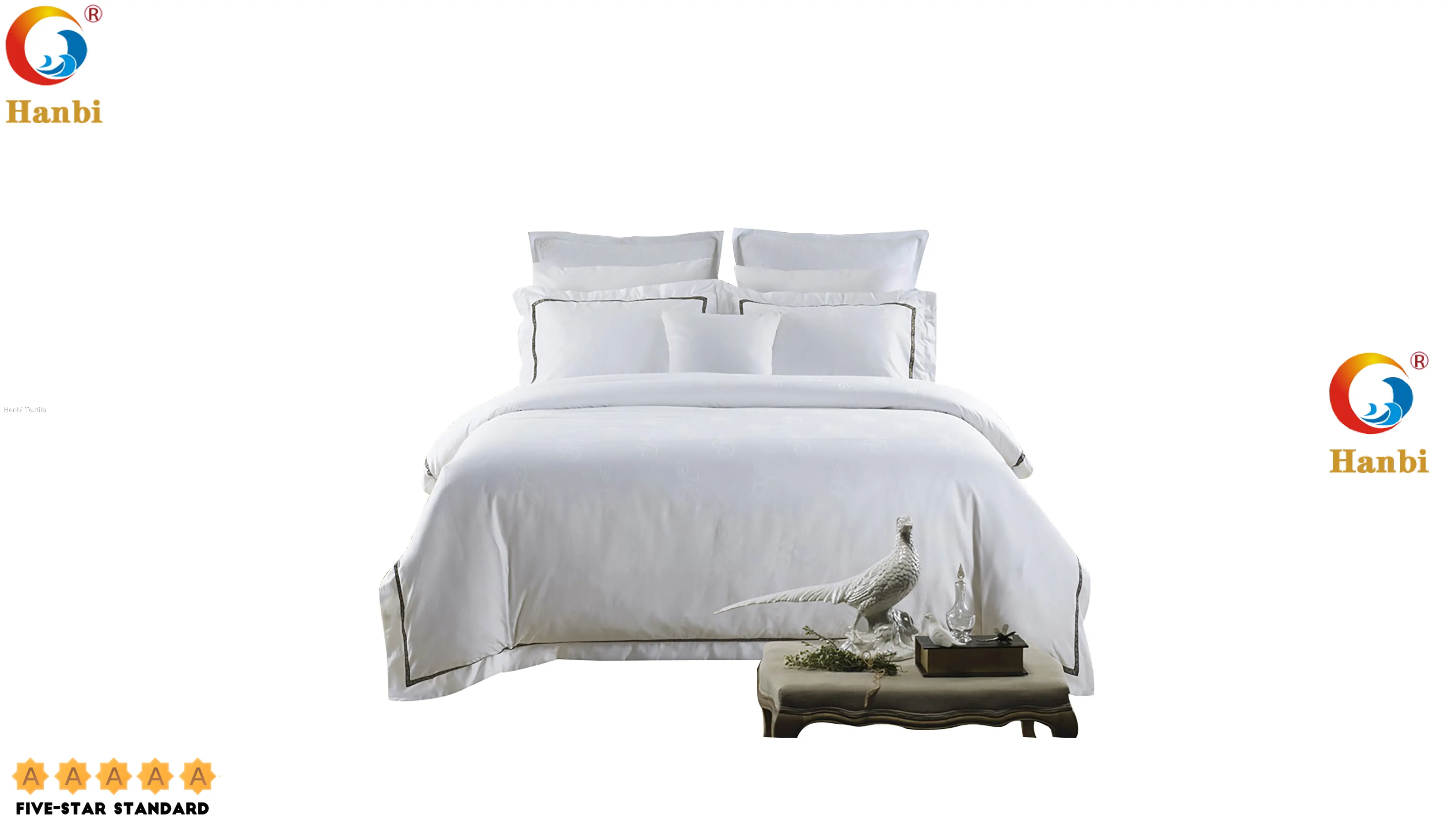 Custom pure cotton bed sheets company Manufacturer | Hanbi Textile 1