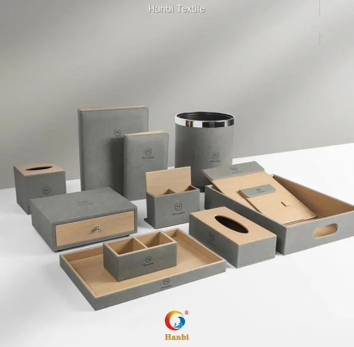 Hanbi Textile | Customized hotel leather factory price 1