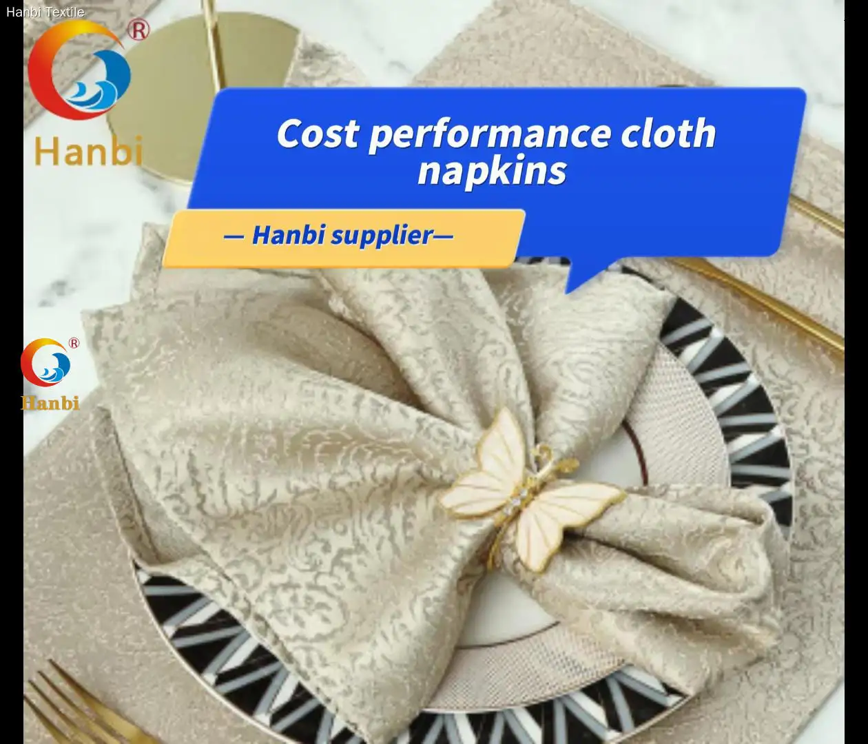 Lightweight Cloth Napkins factory price | Hanbi Textile 1