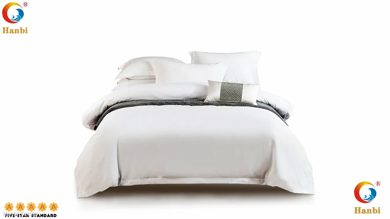 Custom hotel quality bedding sets with good price Manufacturer | Hanbi Textile 1