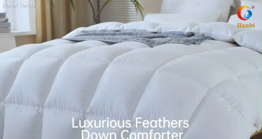 Hanbi Textile | best material hotel bedspreads suppliers from China 1