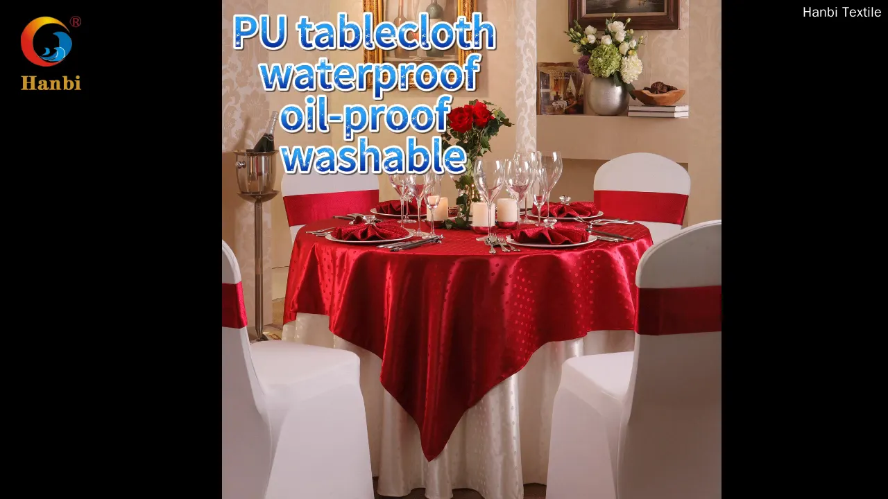 Custom white cotton tablecloth supply Manufacturer | Hanbi Textile 1
