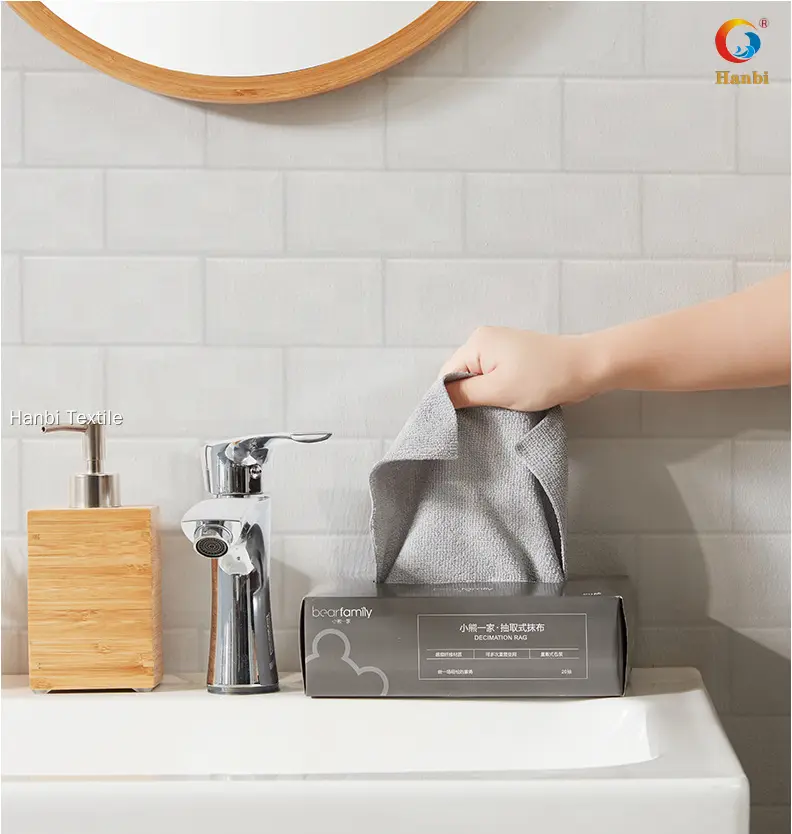 best material kitchen dish towels supplier | Hanbi Textile 1