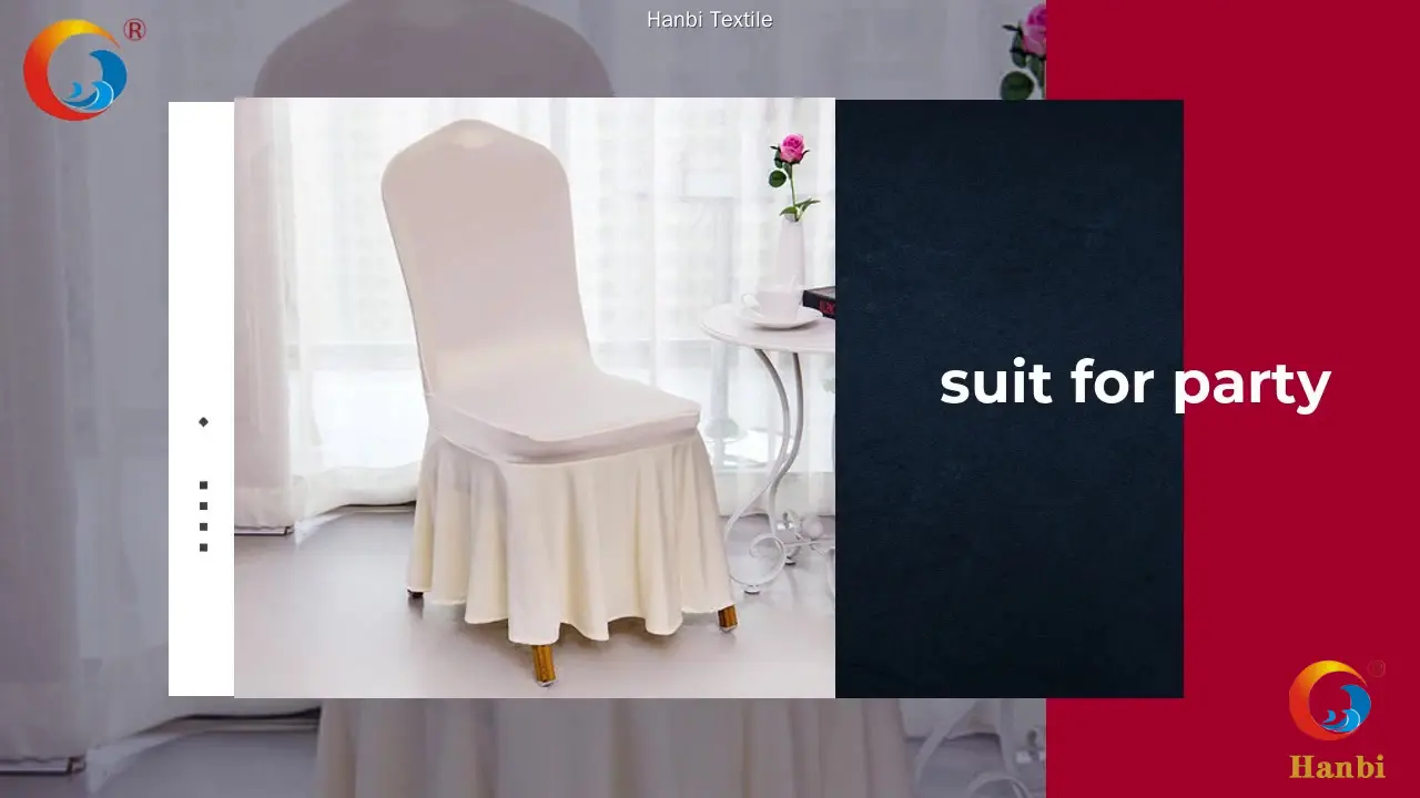 Hanbi Textile | Oem & Odm banquet chair covers company 1